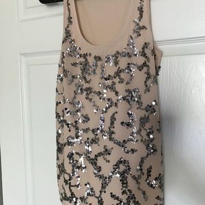 Express New Years Eve Sequin Club Top